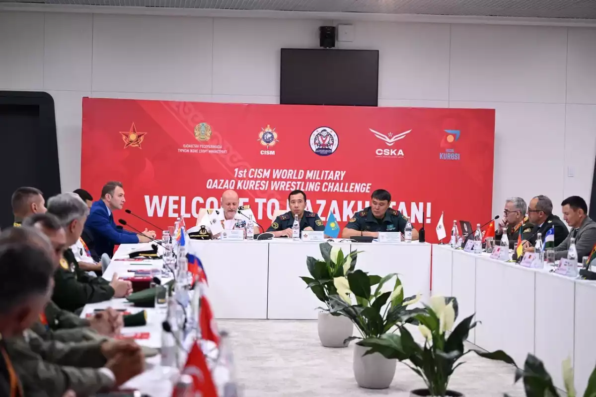 Состоялось техническое совещание спортивных судей I чемпионата мира CISM по қазақ күресі