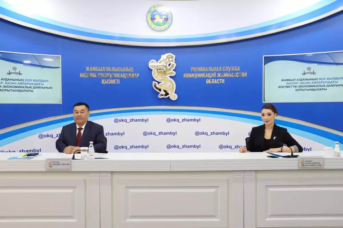 СОЦИАЛЬНО-ЭКОНОМИЧЕСКОЕ РАЗВИТИЕ ЖАМБЫЛСКОГО РАЙОНА