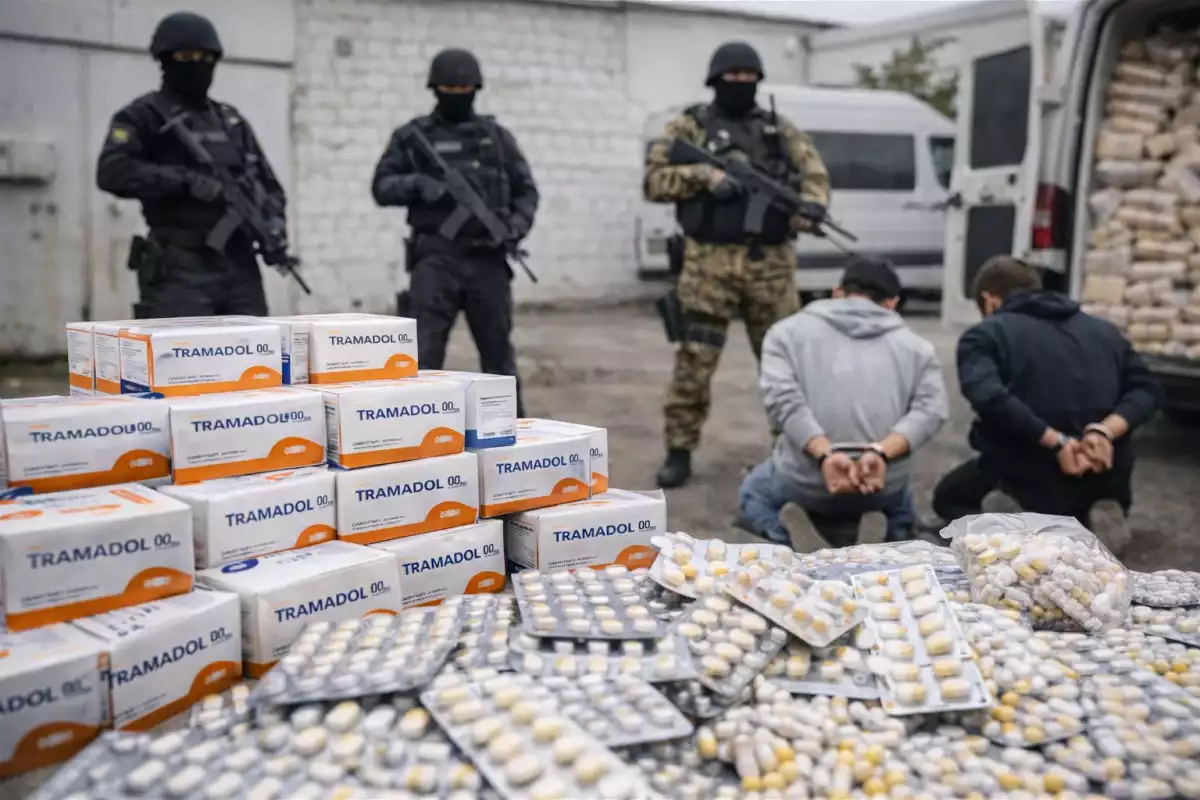 В ТАРАЗЕ ВЫЯВЛЕН НЕЗАКОННЫЙ ОБОРОТ ТРАМАДОЛА