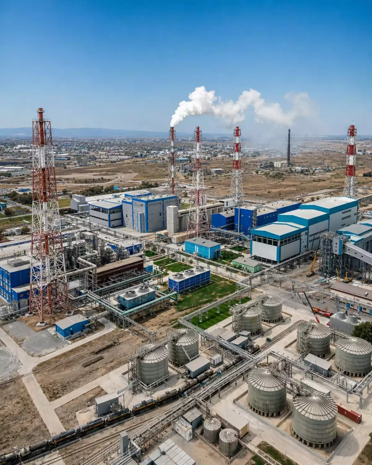 В 2026 ГОДУ ПЛАНИРУЕТСЯ СТРОИТЕЛЬСТВО КРУПНОГО ХИМИЧЕСКОГО КОМПЛЕКСА СТОИМОСТЬЮ 700 МЛРД ТЕНГЕ